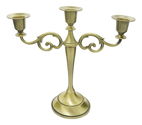 Candelabros Candelabro De Metal Con 3 Velas Viscacha   Para