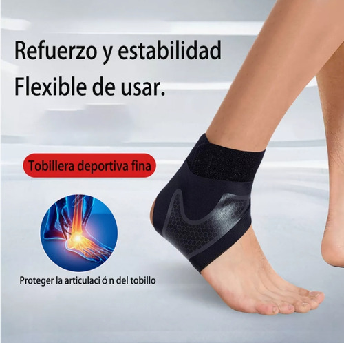 2pza Tobillera Deportiva Anti-esguince Soporte Lesion Gym