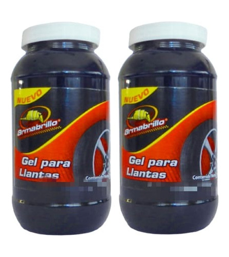 Armabrillo Gel Abrillantador De Llantas 750gr 2 Unidades