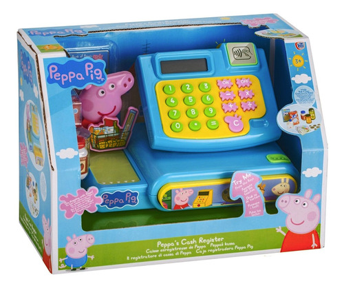 Caja Registradora De Juguete Peppa Pig Sonido Accesorios