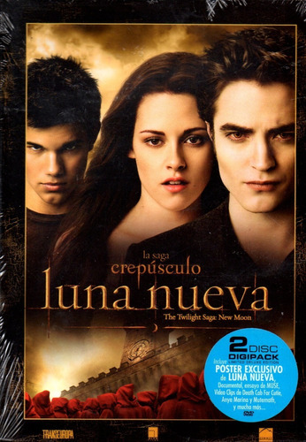 La Saga Crepúsculo Luna Nueva (2 Dvd) - Orig Cerrado - Mcbmi