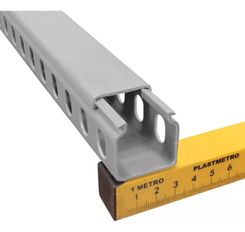 Hellermann Canaleta 30x30 Cinza Parcial Fechada Ref.hd2pf