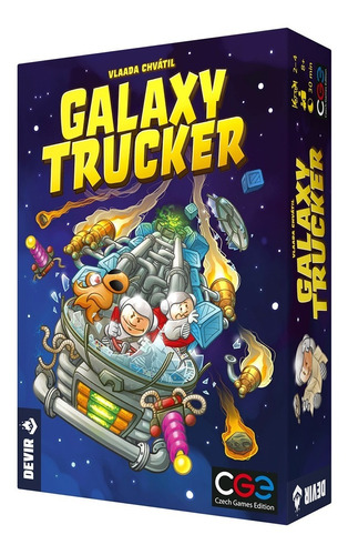 Juego De Mesa Galaxy Trucker Devir Nuevo Español