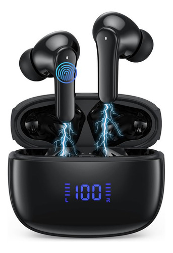 Audífonos Inalámbricos Aphuwj S18 Con Bluetooth Negro 