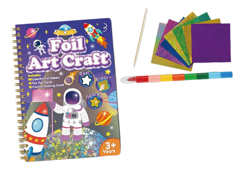 Juego De Manualidades Con Papel De Aluminio Para Niños, C