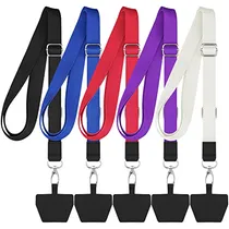Comprar Correas Para Telefonos Celulares Largas 5u Colores Lisos