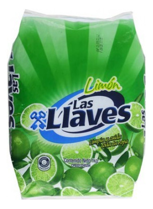 Jabon En Polvo Las Llaves Limon 400 Gr