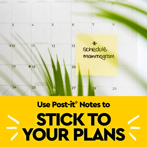 Post-it Notes, 12 Blocs De Notas Adhesivas, 3 Pulgadas X ...