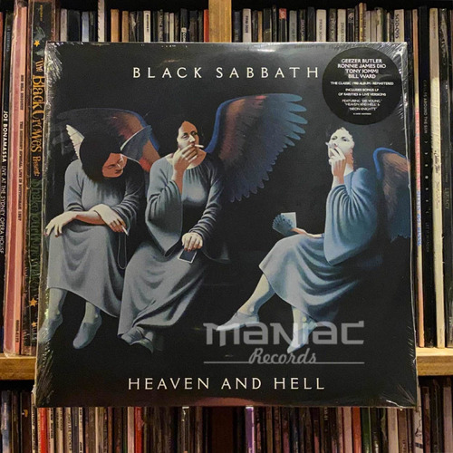 Black Sabbath Heaven & Hell Edicion 2 Vinilos