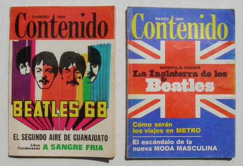 The Beatles Beatles 68 Y 69 Revista Contenido De 1968, 2x1