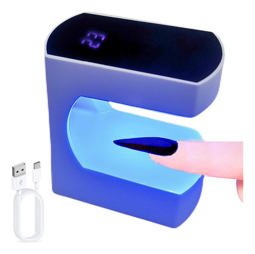 ~? Lishumei Mini Led Lámpara De Uñas, 24w Luz Uv Para Uñas C