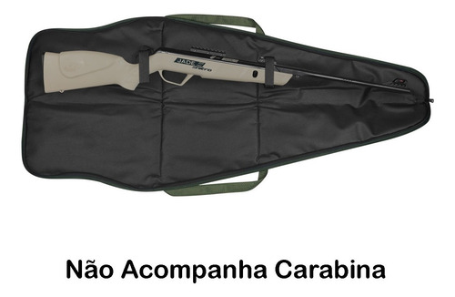 Porta Carabina Para Carabina Com Luneta 1,30mts Verde - Cbc