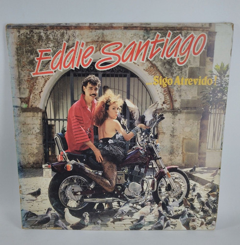 Lp Vinilo Eddie Santiago  Sigo Atrevido Sonero Ed. Venezuela