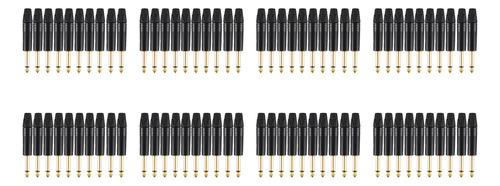 Plug Banhado A Ouro, 80 Unidades, Mono Professional, 2 Pólos