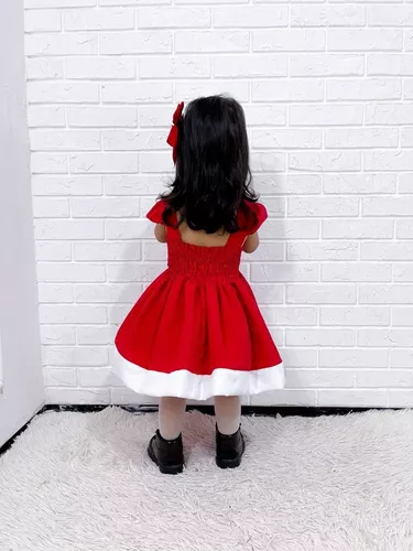 Vestido Princesa Vermelho - Comprar em Loja Pimpolho
