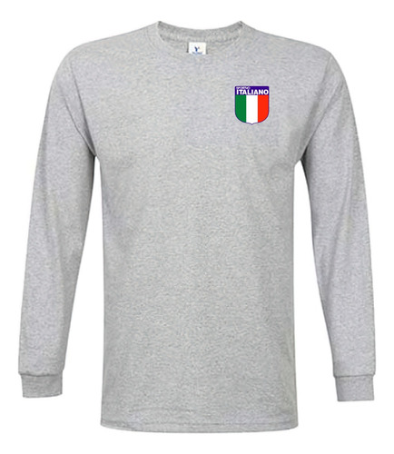 Polera Manga Larga Club Sportivo Italiano Argentina