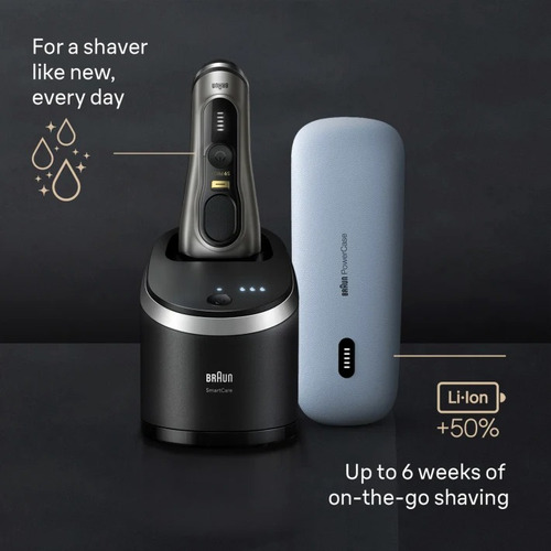Barbeador Braun 9477cc Series S9 Pro+ Wet&dry Smartcare 6em1