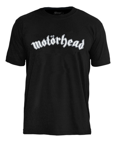 Camiseta Stamp Motorhead Logotipo Log007