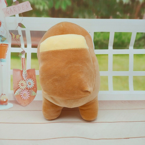Imagen 9 de 10 de Juguete Among Us Peluche Reversible Astronauta Impostor Niño