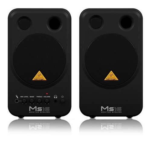 Monitores Activo Estudio Behringer Ms16 + Envío Express