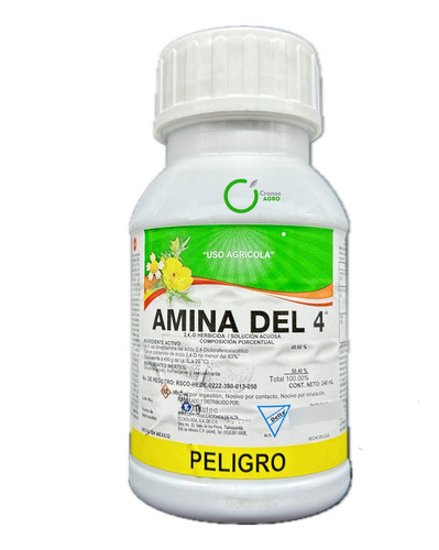 Amina Del 4 Herbicida 2,4-d Controla Hoja Ancha 240 Ml