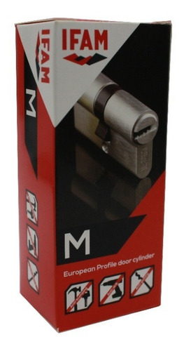 Imagen 2 de 3 de Cilindro Ifam Serie M Alta Seguridad