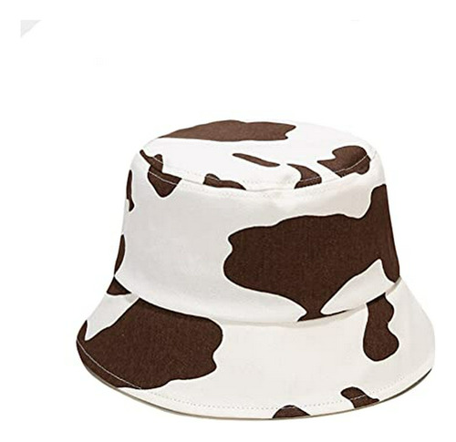 Sombrero De Pescador Con Estampado De Vaca Lechera Para Homb