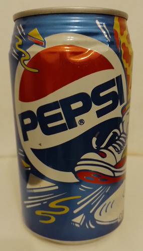 Lata Vacía Gaseosa Antigua Pepsi Zapatilla