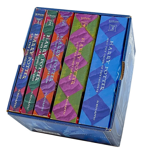 Harry Potter 5 Years Boxset Scholastic J K Rowling 2003