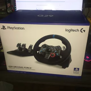 Volante Y Pedalera Logitech G29 Driving Force Ps4 Ps5 Y Pc