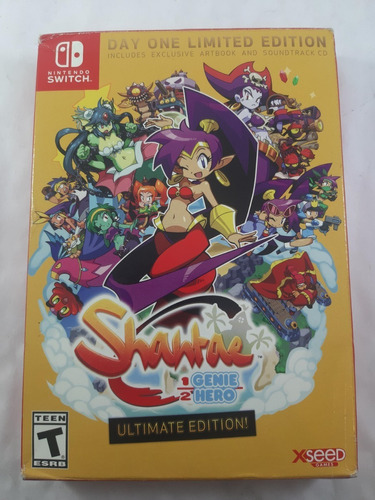 Juego Shantae Genie Hero Nintendo Switch Fisico Usado