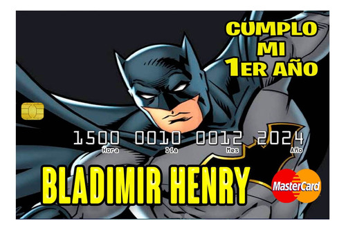 25 Invitaciones De Batman 