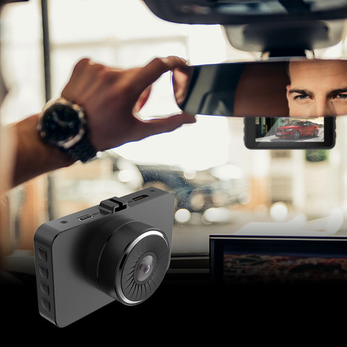 Grabador De Conducción De 3 Pulgadas Con Lente 1080p De Alta