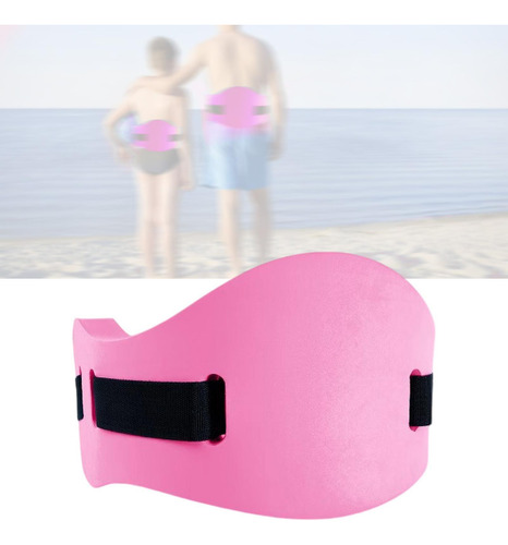 Cinturón Flotante De Natación Agua Aeróbica M Pink