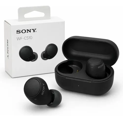 イヤホン SONY WF-C510 Fones de ouvido sem fio Sony WF-c510 Tws Preto | Parcelamento sem