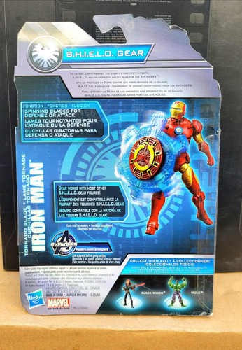 Iron Man Marvel Universe 3.75 Legends Shield Gear Stark Aven (Usado)