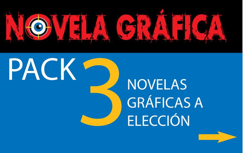 Pack X 3 Novelas Gráficas A Elección - Latinbooks - Clásicos