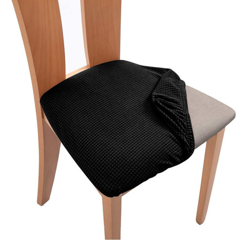 Pack 6 Fundas De Asiento Elasticadas Para Sillas Comedor 