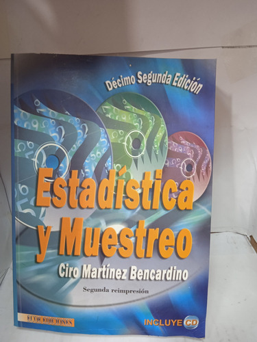 Estadistica Y Muestreoa No Tiene Cd