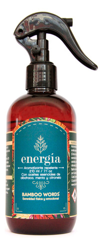 Spray Aromatizante Repelente 210 Ml Albahaca-citronela-menta