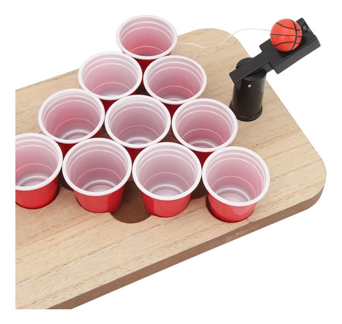 Juego De Mesa Beer Pong, Juego De Mesa Para Beber, Madera