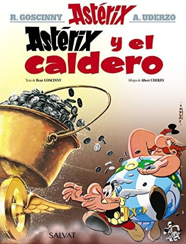 Asterix Y El Caldero, De Goscinny, René. Editorial Bruño, Tapa Tapa Dura En Español
