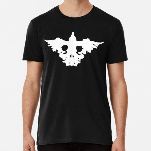 Remera Crow Skull - Rorschach Shirt - Before The Storm - La 