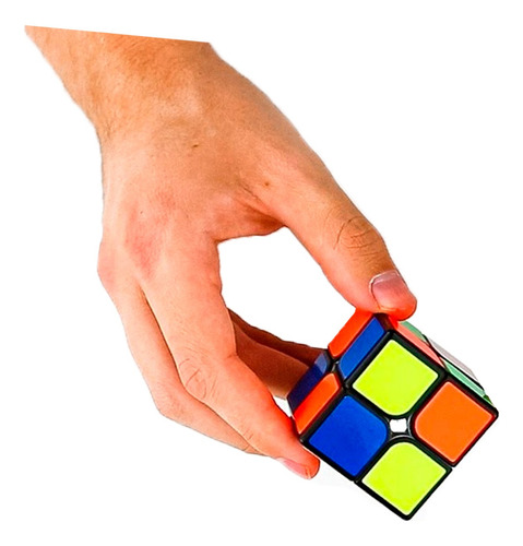 Cubo 2x2 Clásico Qiyi Toys Original Profesional Lubricado