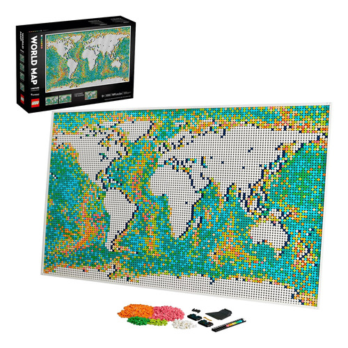 Lego Art World Map 31203 - Juguete De Construcció