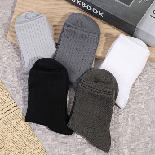 Calcetines De Algodón, Suaves Y Transpirables, Para Hombre,