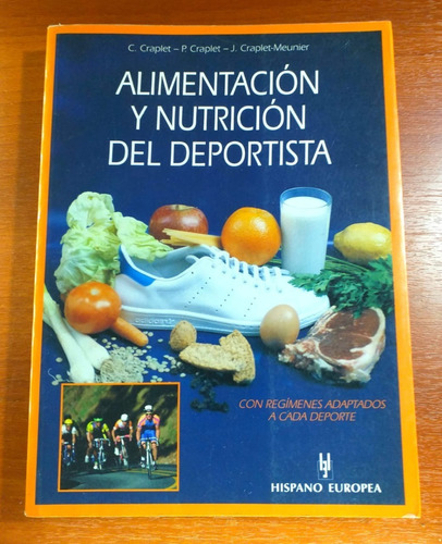 Alimentación Y Nutrición Del Deportista Craplet 4ta Edición
