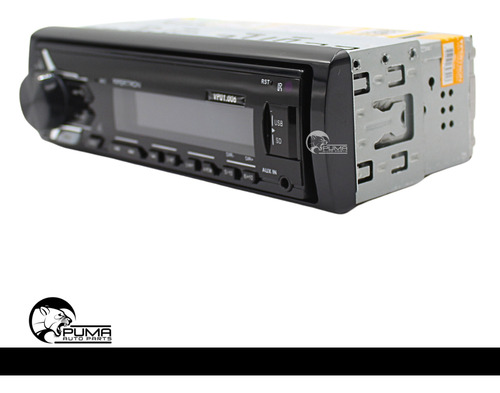 Rádio Fm Mp3 Com Bluetooth Comando Por Voz Usb Vipertron