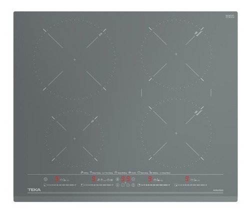 Parrilla Vitroceramica Induccion Teka Izc 64630 Mstst 220v Color Gris