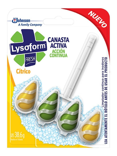 Lysoform Canasta Sólida Para Inodoros